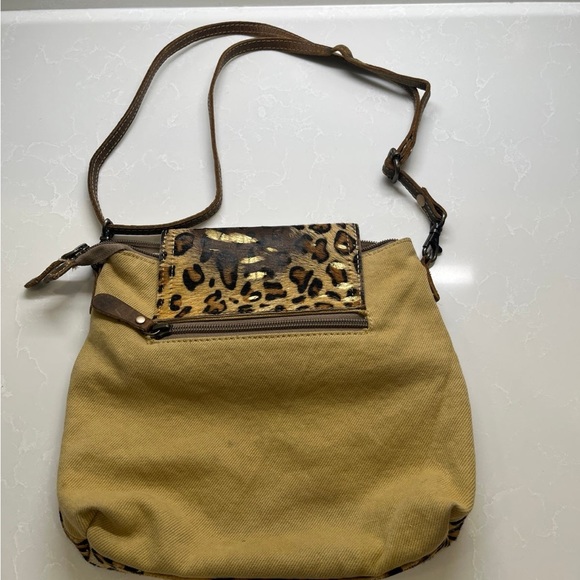 Myra bag leopard print and leather - Picture 2 of 5